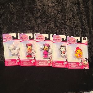 🆕️ Disney Junior Minnie Lot of 5 Micro figures